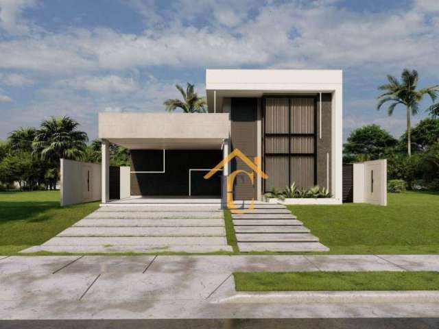 Lançamento! Casa linear em condomínio Viverde com 3 dormitórios à venda, 202 m² por R$ 1.200.000 - Viverde - Rio das Ostras/RJ