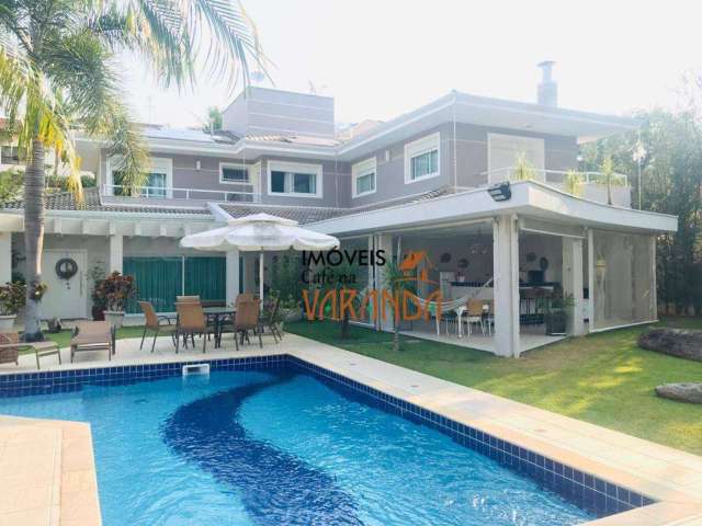 Casa com 4 dormitórios à venda, 526 m² por R$ 5.400.000,00 - Condomínio Village Visconde de Itamaracá  - Valinhos/SP