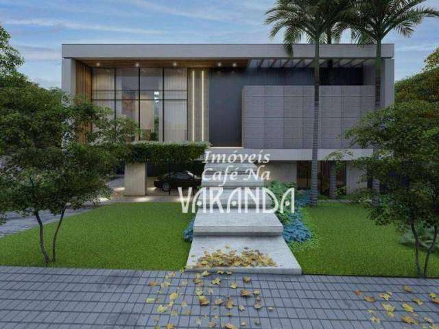 Casa com 4 dormitórios à venda, 577 m² por R$ 7.000.000,00 - Loteamento Residencial Entre Verdes (Sousas) - Campinas/SP