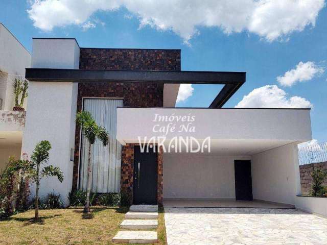 Casa com 3 dormitórios à venda, 230 m² por R$ 1.590.000 - Condomínio Residencial Flor da Serra - Valinhos/SP