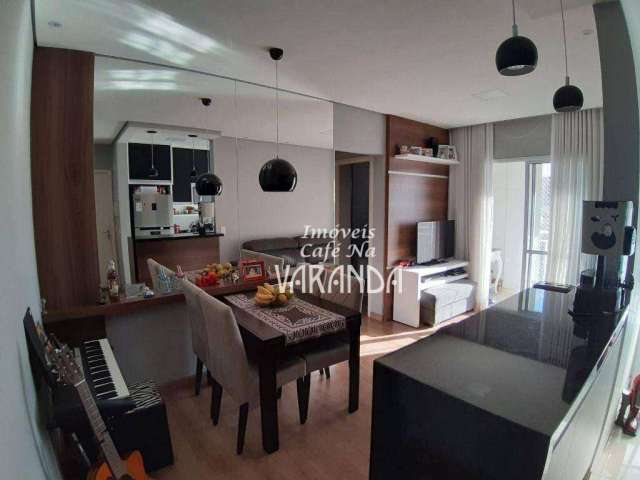 Apartamento com 2 dormitórios à venda, 50 m² por R$ 380.000,00 - Condomínio Brisa Club House - Valinhos/SP