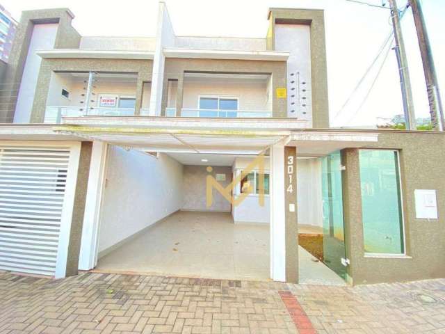 Sobrado - 3 dormitórios - 124 m² - R$ 650.000 - Coqueiral - Cascavel/PR