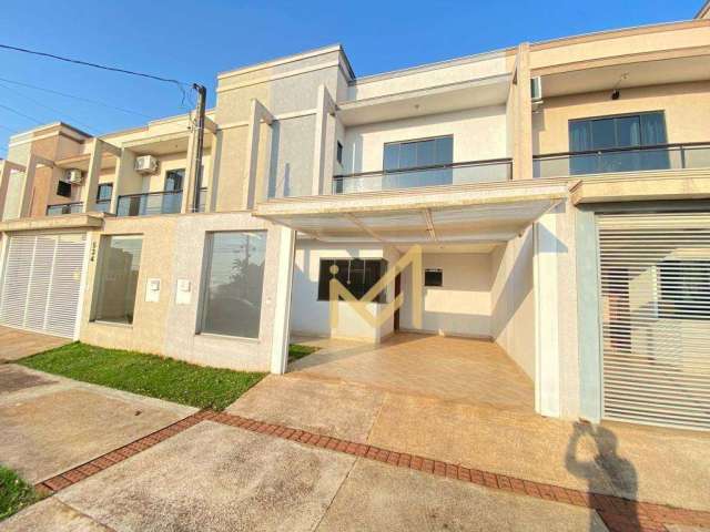 Sobrado com 3 dormitórios à venda, 106 m² por R$ 495.000,00 - Coqueiral - Cascavel/PR