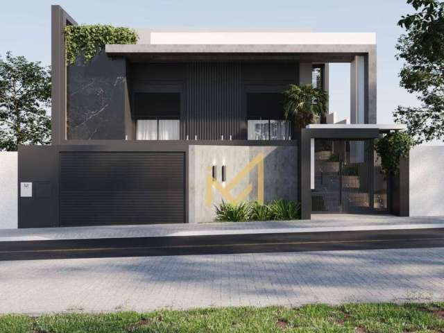 Casa com 4 suites à venda, 332 m² por R$ 2.890.000 - Região do Lago - Cascavel/PR