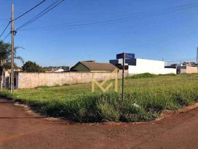 Terreno à venda, 250,00m² por R$ 180.000,00- Floresta - Cascavel/PR