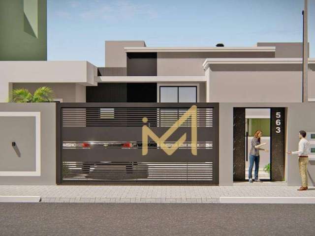 Casa com 1 suíte + 1  demi suíte  à venda, 77 m² por R$ 450.000 - Angra dos Reis - Cascavel/PR