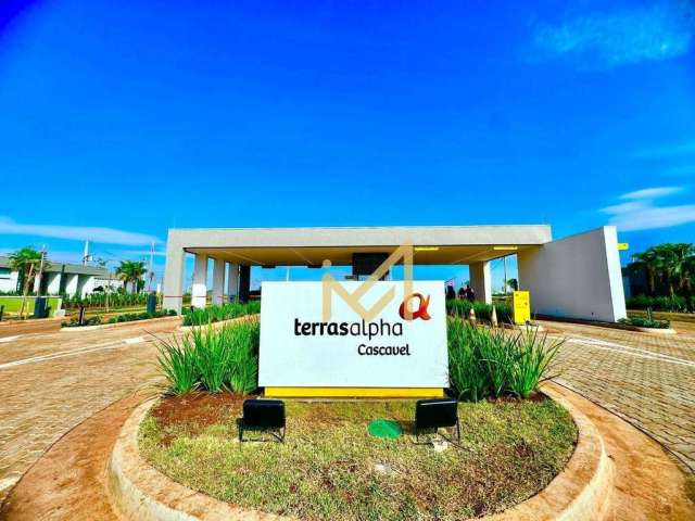 Terreno à venda, 302 m² por R$ 360.000,00 - Santa Cruz - Cascavel/PR