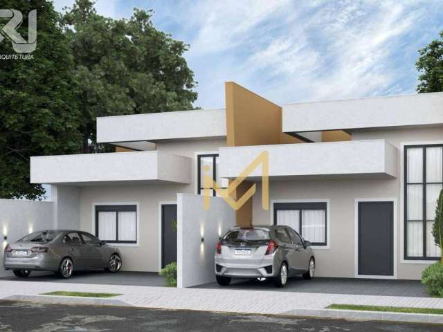 Casa com 1 Suíte + 2 Quartos - à venda, 87 m² por R$ 490.000 - Bairro Piovesan - Cascavel/PR