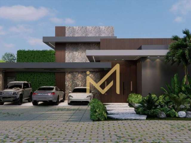 Casa com 4 suítes à venda, 343 m² - Condomínio Residencial Treviso - Cascavel/PR