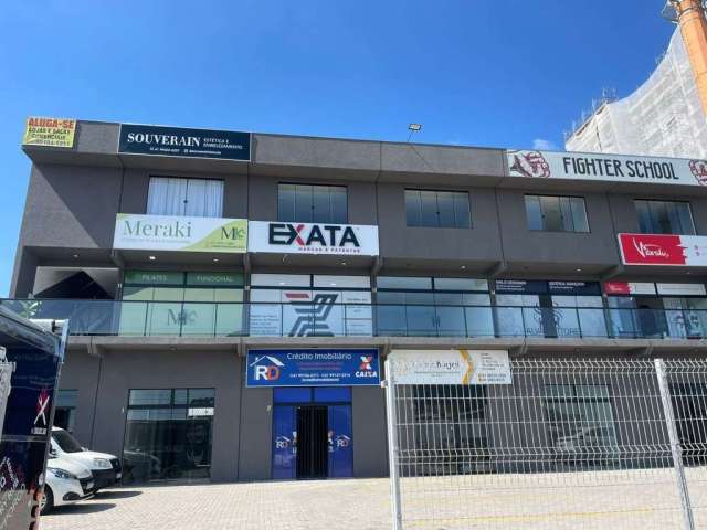 Sala comercial de 55m² para locação em pinhais