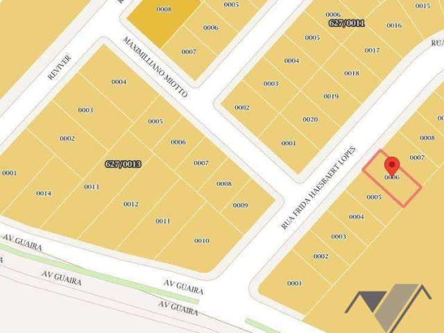 Terreno à venda, 300 m² por R$ 300.000,00 - Recanto Tropical - Cascavel/PR