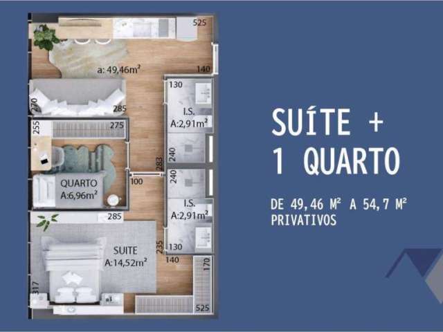 Apartamento com 2 dormitórios à venda por R$ 692.525,65 - Centro - Cascavel/PR