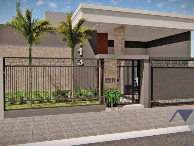 Casa à venda, 178 m² por R$ 1.700.000,00 - Tropical III - Cascavel/PR