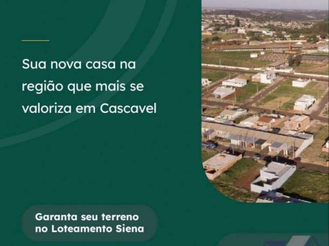 Terreno à venda, 362 m² por R$ 384.950,90 - Santos Dumont - Cascavel/PR