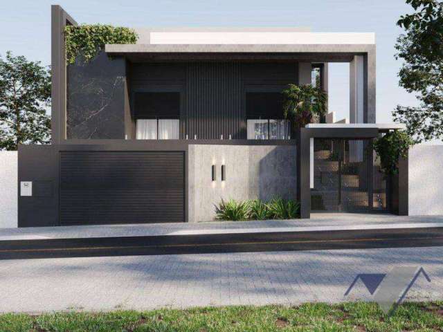 Casa com 4 dormitórios à venda, 332 m² por R$ 2.980.000,00 - Região do Lago - Cascavel/PR