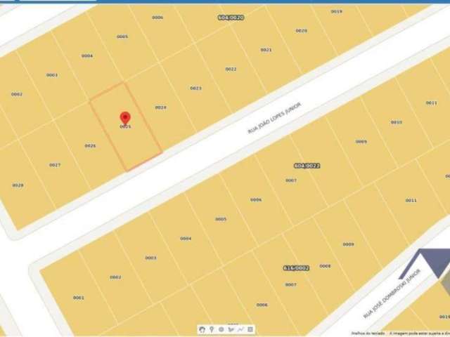 Terreno à venda, 729 m² por R$ 800.000,00 - Recanto tropical III - Cascavel/PR