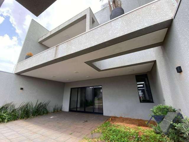 Sobrado com 3 dormitórios para alugar, 111 m² por R$ 4.150,00/mês - Tropical  - Cascavel/PR