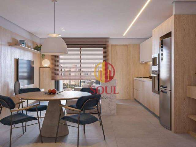 Apartamento com 2 dormitórios à venda, 75 m² por R$ 877.668,96 - Água Verde - Curitiba/PR