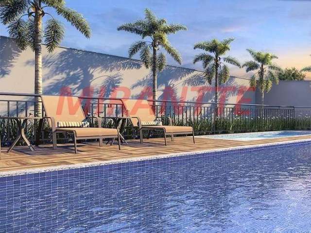 Apartamento de 37m² com 2 quartos em Santana