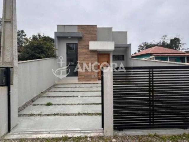 Casa nova com 03 quartos, sendo 01 suíte a venda no Balneário Brandalize