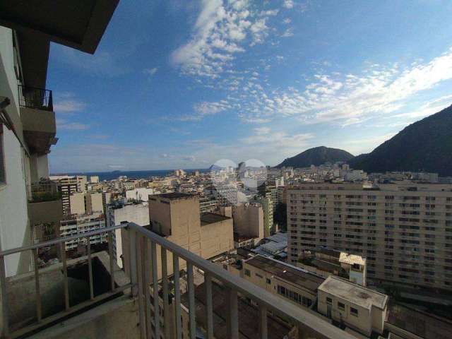 More vista Praia de Copacabana 2 quartos 1 suite e Infra estrutura.