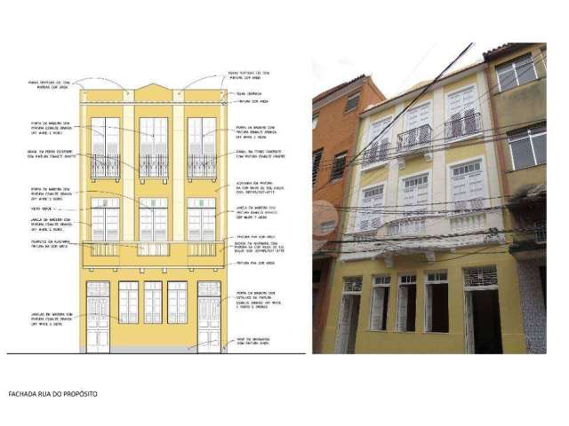 Prédio à venda, 1200m² Valor de ocasião - Gamboa - Rio de Janeiro/RJ