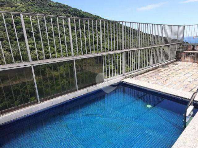 Lopes Enjoy Vende : Cobertura com 4 quartos, 1 suite, piscina, sauna, 2 vagas, 300m² por R$1.900.000,00- São Conrado - Rio de Janeiro/RJ