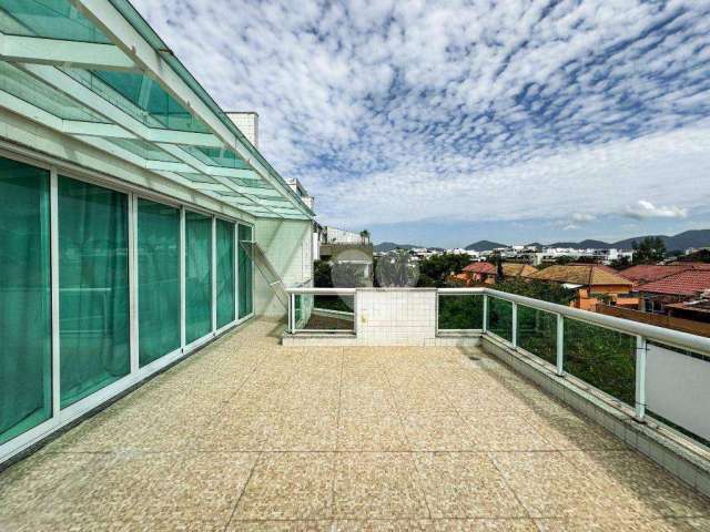 LOPES ENJOY VENDE Cobertura com 4 dormitórios à venda, 313 m² por R$ 1.600.000 - Recreio dos Bandeirantes - Rio de Janeiro/RJ