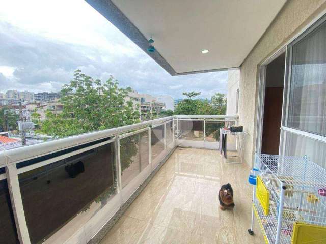 Apartamento com 3 quartos à venda, 100 m² por R$ 649.000 - Recreio dos Bandeirantes -