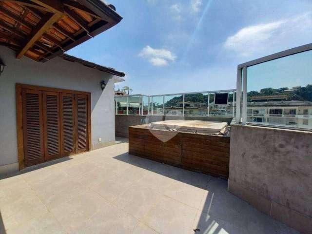 Cobertura à venda, 153 m² por R$ 1.540.000,00 - Laranjeiras - Rio de Janeiro/RJ