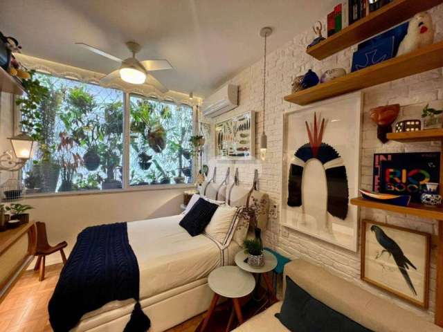 Studio Decorado 1 dormitório à venda, 36 m² por R$ 850.000 - Ipanema - Rio de Janeiro/RJ