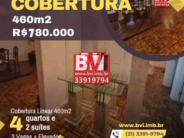 Cobertura com 4 quartos à venda na Vila da Penha, Rio de Janeiro , 460 m2 por R$ 780.000