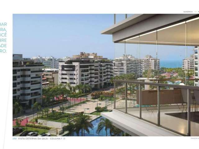 Apartamento com 4 quartos à venda na Avenida Sobral Pinto, 1385, Barra da Tijuca, Rio de Janeiro, 147 m2 por R$ 3.220.488