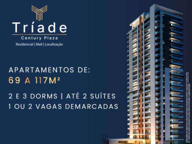 Apartamento com 2 quartos à venda no Jardim das Nações, Taubaté  por R$ 462.000