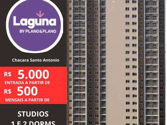 Apartamento com 1 quarto à venda na Chácara Santo Antônio, São Paulo  por R$ 350.000