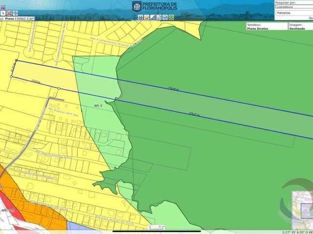 Terreno de 74863m² no bairro Itacorubi