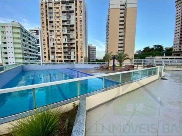 Vendo apartamento no Imbuí, 3/4 sendo 1 suíte, Portaria 24h, 89,00 m², varanda. Amplo imóvel. Apartamento novo