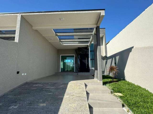 Casa com 3 dormitórios à venda, 118 m² por R$ 650.000,00 - Iguaçu - Fazenda Rio Grande/PR