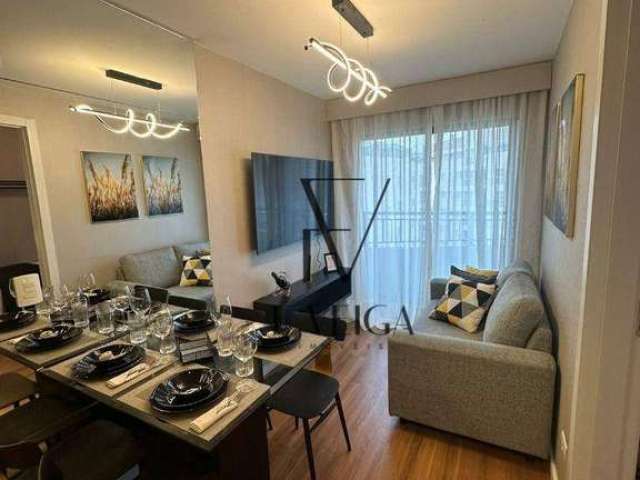 Apartamento com 2 dormitórios à venda, 34 m² por R$ 388.118,66 - Vila Izabel - Curitiba/PR