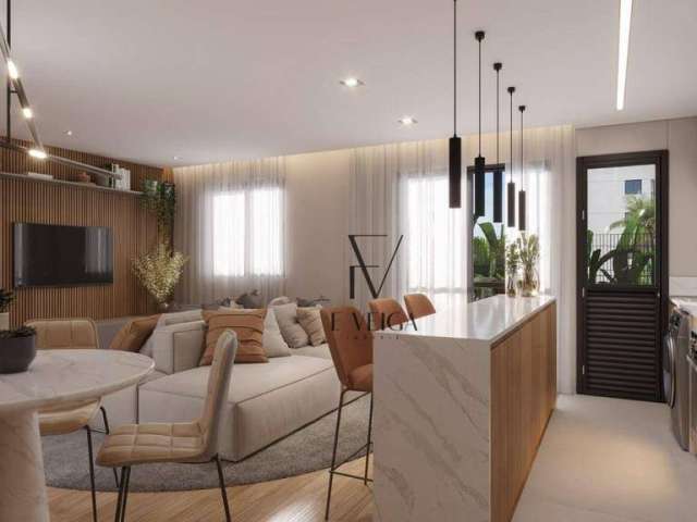 Apartamento com 2 dormitórios à venda, 44 m² por R$ 292.474,56 - Cidade Industrial - Curitiba/PR