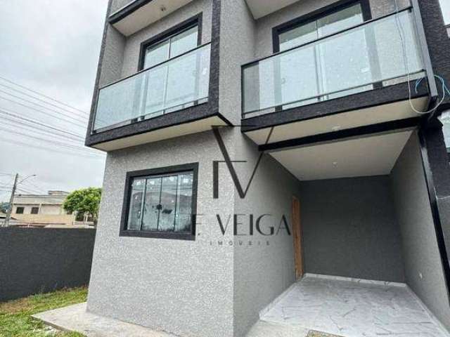 Sobrado com 3 dormitórios à venda, 75 m² por R$ 450.000,00 - Tatuquara - Curitiba/PR