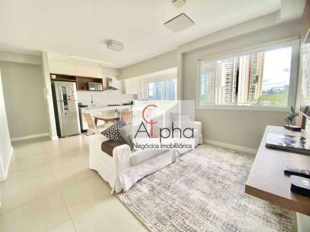 Apartamento com 1 dormitório à venda, 58 m² por R$ 750.000,00 - Edifício Acqua Park Alphaville - Barueri/SP