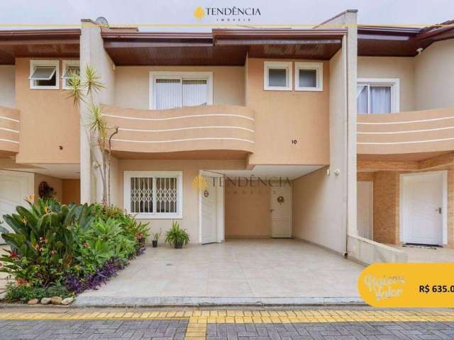 Sobrado com 3 dormitórios à venda, 104 m² por R$ 635.000,00 - Uberaba - Curitiba/PR