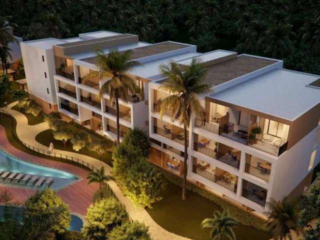 À beira mar de Carneiros, Studios e apartamentos de 2 e 3 quartos