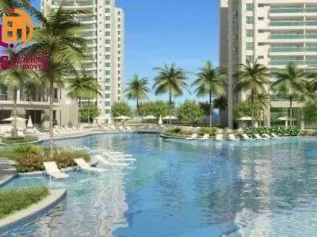 Alugo no Resort Le Parc Apartamento com 195m2 mobiliado e decorado, 4/4, 4 vagas, 01 depósito -  Patamares, Salvador/BA