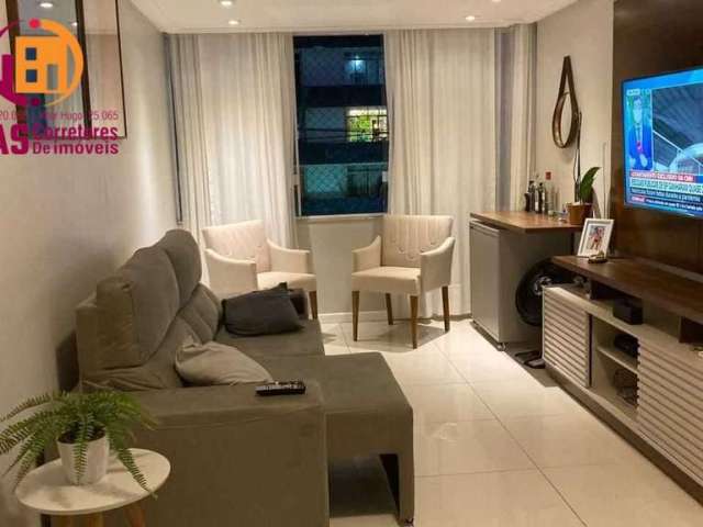 Vendo apartamento no Caminho das árvores com 81m2 com 2/4, sendo 2 suítes,  reversível para 3/4, 2 vagas em condomínio com total infraestrutura no caminho das  árvores  - Salvador/BA.