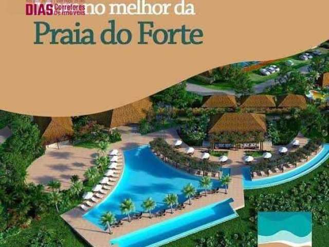 Vendo em exclusividade Terreno com 590m2  no Condomínio  Costa Bella em Praia do  Forte  frente mar  - Mata de São  João/BA.