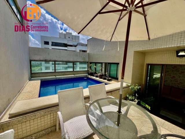 Apartamento Cobertura Duplex 4/4 sendo 2 suítes com 200m² em Patamares, Salvador/BA