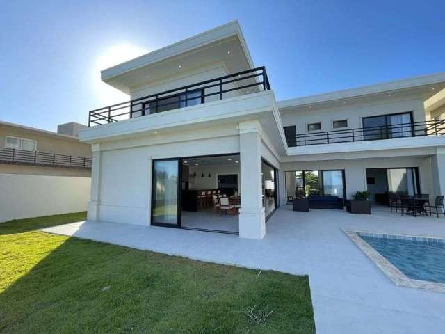 Casa luxuosa á venda. Porteira Fechada! 6 lindas suíte, com uma vista espetacular. Frente Mar.  Aldeias do Jacuípe