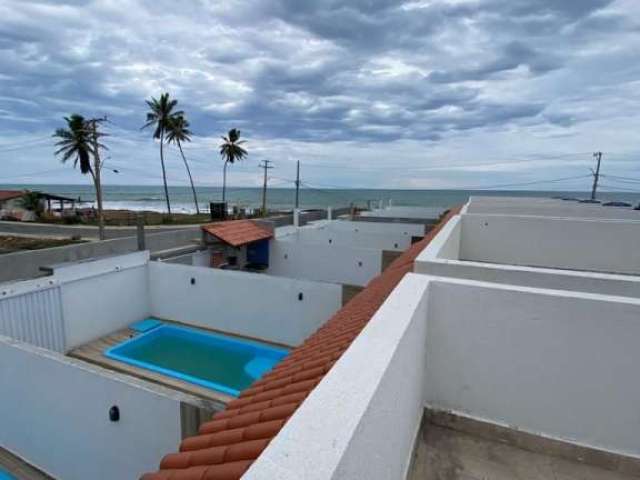 Não perca a oportunidade de possuir uma casa de frente para o mar na deslumbrante praia de Arembepe.